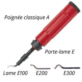Shaviv 550-804 Outil d'ébavurage ( lames e100 / e200 / e300 )
